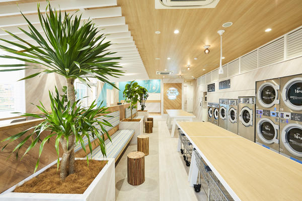 都内 カフェ風のおしゃれコインランドリー│撮影地検索ロケフィット