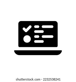 シンプルなアンケートアイコンイラスト・フリー素材なら「シンテリ」