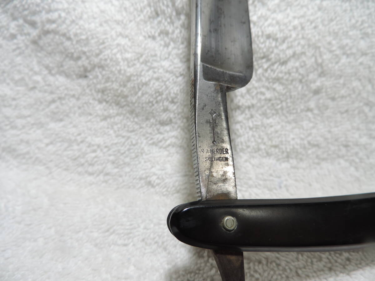 カミソリ 西洋剃刀ゾーリンゲンレザーSolingen ドイツ製カミソリ・レザ