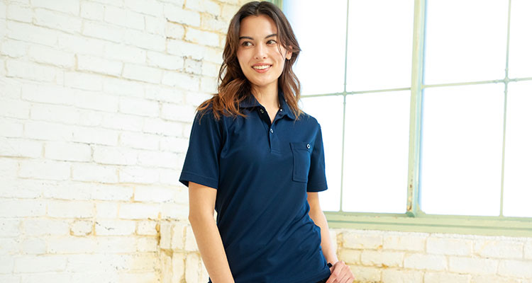 女性用*スポーツポロシャツ、半袖、日常の仕事とトレーニングに最適な*スタイル、カジュアルで通気性の良いトップス