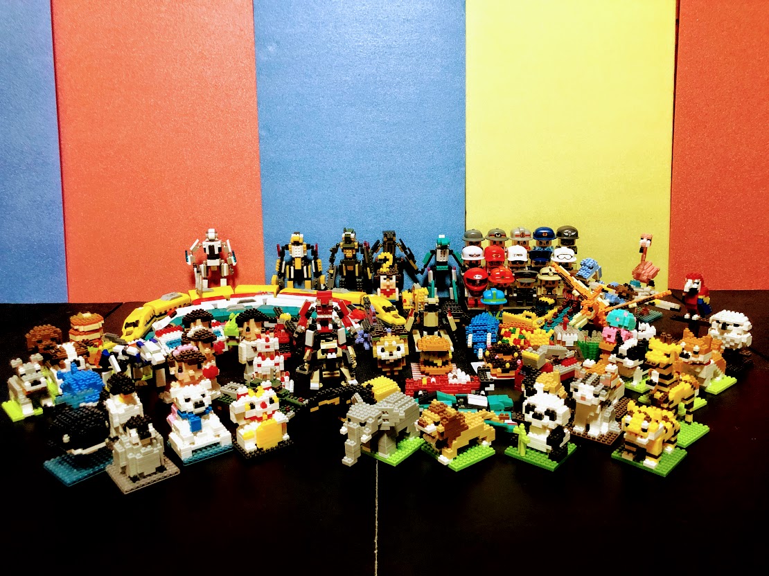 ダイソー プチブロック「ROBOT SQUAD」1～6をレビュー 第1弾