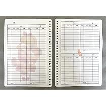 A4・B5 家計簿セット②＊ルーズリーフ家計簿 ハンドメイド- Haron Worksminne byGMOペパボ国内最大級のハンドメイド・手作り通販サイト