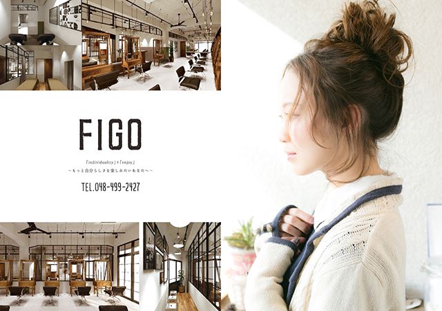 チラシ フライヤー 制作事例・美容室『belog』様GLORIA design Inc. グロリアデザイン