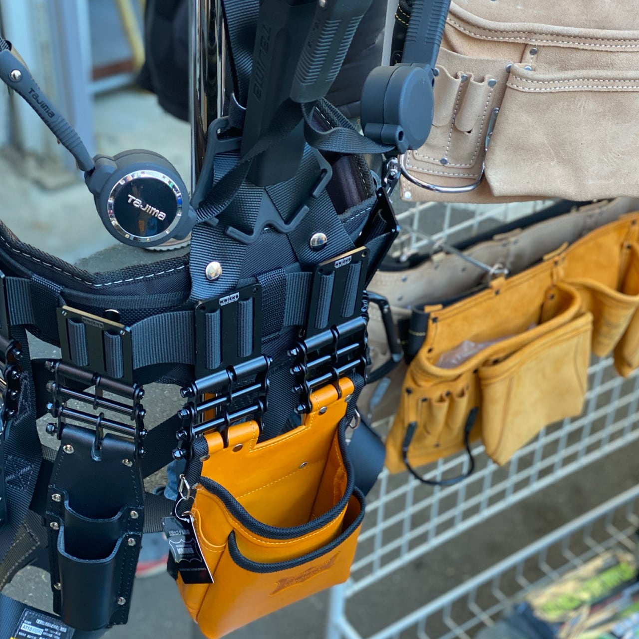 カスタムニックス腰袋その他 腰道具ニックスカスタム！電気工事 柱上用強電仕様