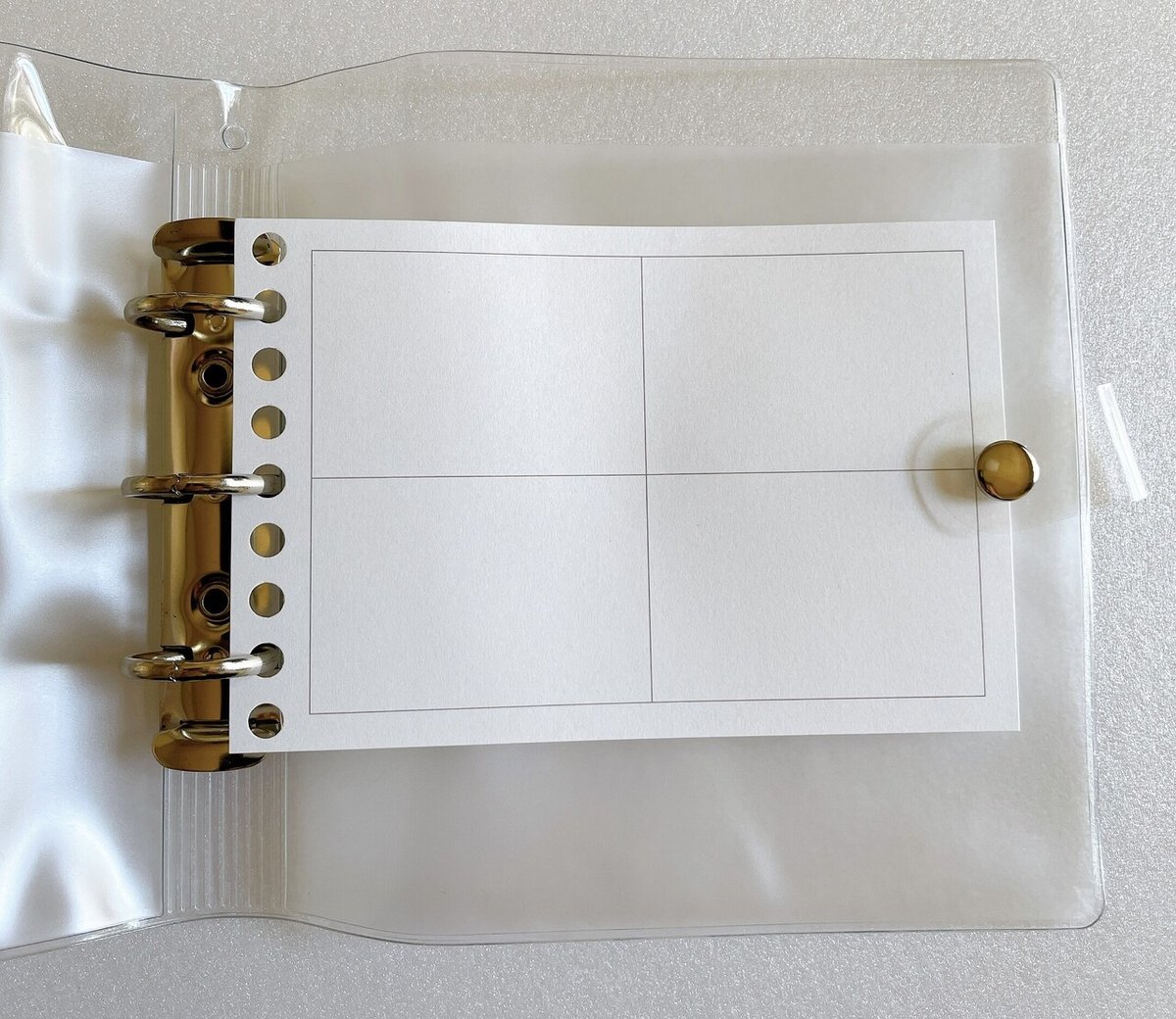 無印良品のルーズリーフバインダーがいい感じ