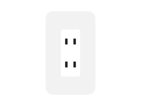 プラグ、コンセントのアイコン1アイコン素材ダウンロードサイト「icooon-mono」商用利用可能なアイコン 素材が無料 フリー ダウンロードできるサイト