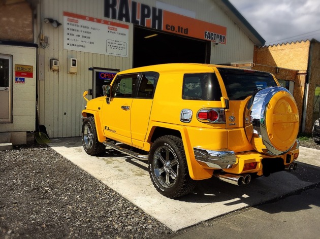 FJクルーザーのカスタムホイールはブラッドレーdt1。 - フォーバイフォーエンジニアリングサービス : 4x4 Engineering Service