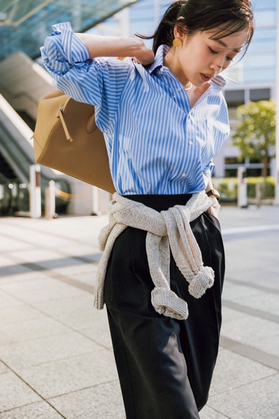 ポロシャツ通勤 してみたら、こんなにイケてるお仕事コーデができました！MORE