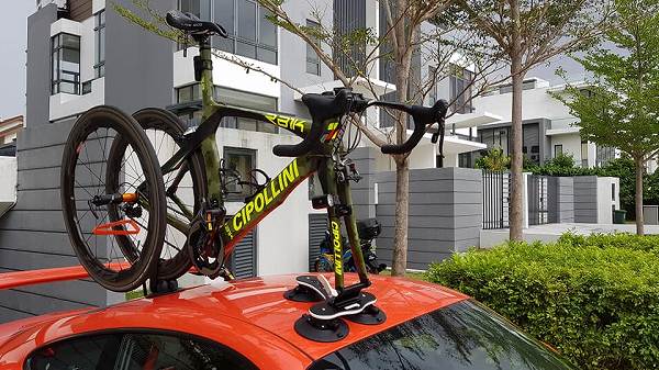 BMW X3 4人乗車でロードバイク積載ベルトーネ☆BMW X3と輸入車レビュー、キャンプブログ