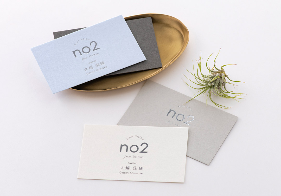 美容師さんの名刺を作成オリジナルデザインで安い