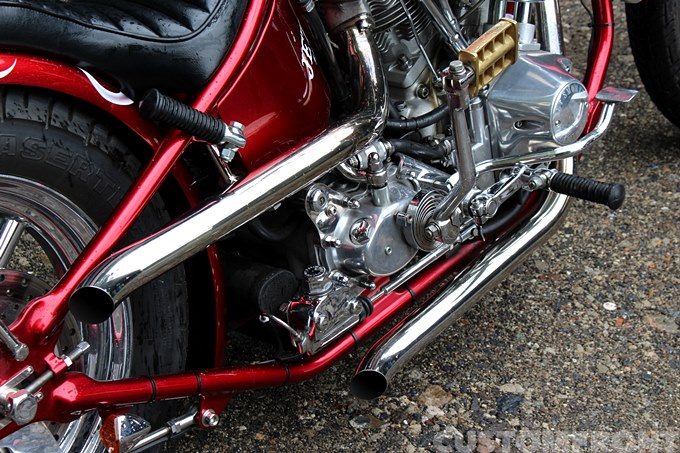 バイクガレージ ハーレーのおしゃれなインテリアコーディネート・レイアウトの実例RoomClip ルームクリップ