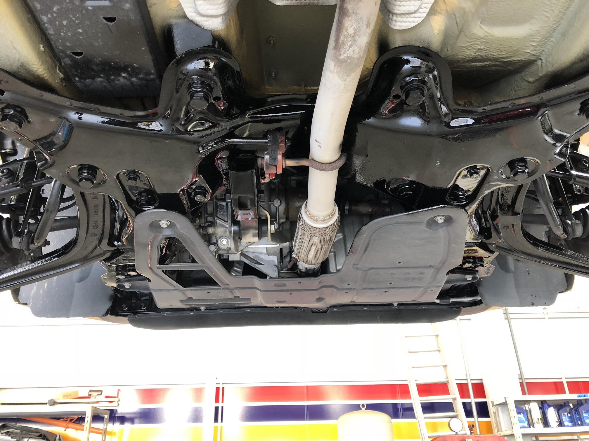 下回りの錆防止、シャシブラック塗装のおススメ！グーネットピット