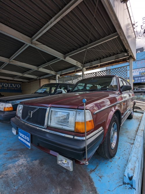 VOLVO ボルボ240 純正オーディオ ボルボ240×ファーストカーセールス ⑫たなごころ