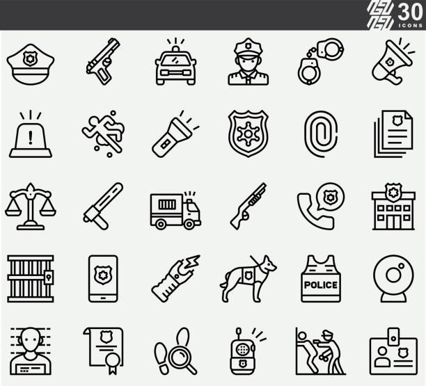 手錠をかけられた手 犯人逮捕のイメージ：イラスト無料