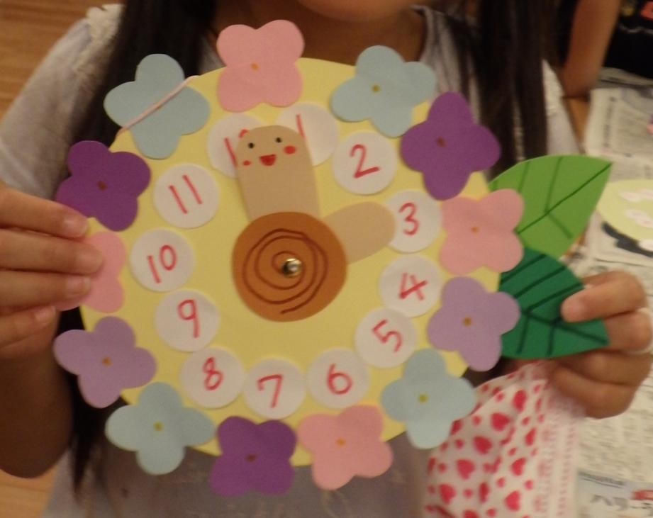 時の記念日製作～年長ぐみ～ - 深沢幼稚園・アワーキッズ鎌倉分園
