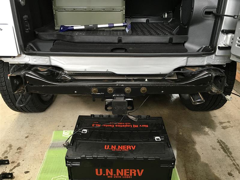 JKラングラー バンパー交換作業 : TrampCAR SQUARE ～Jeep TJラングラー専門店～TS