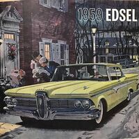 Hot Wheels Boulevard 58 Ford Edsel – Loose – MgMinis Diecast