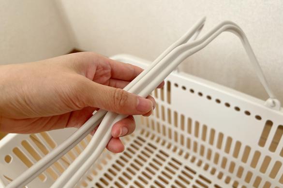 新百合丘オーパ ポリプロピレン買い物カゴの使い方 無印良品