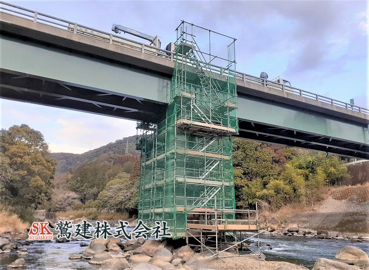 在来方式吊り足場工事足場工事を請け負う静岡県の建設会社は日々のことをブログに綴っております