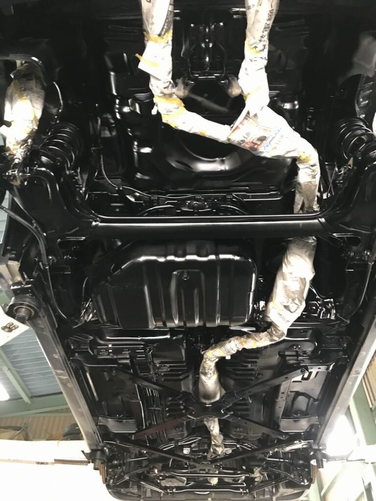 下回り塗装：OKレーシング OK自動車 - 静岡県浜松市のテクニカルチューニングショップ