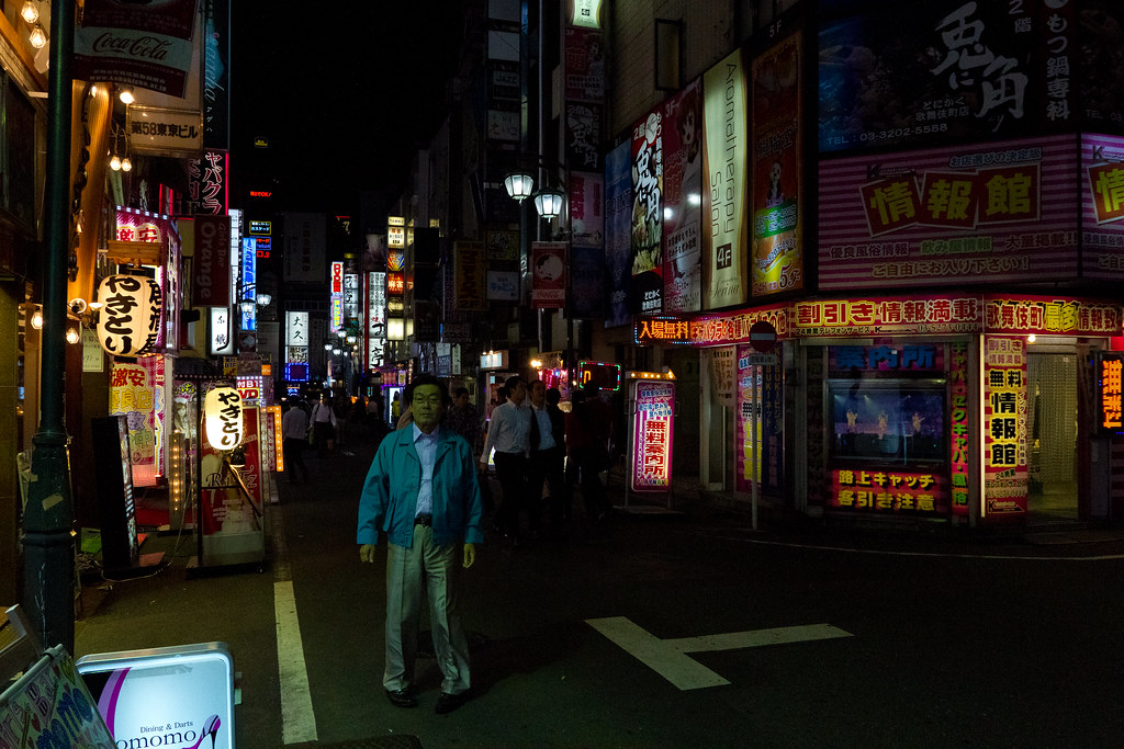 An alley in Kabukicho, Tokyo's