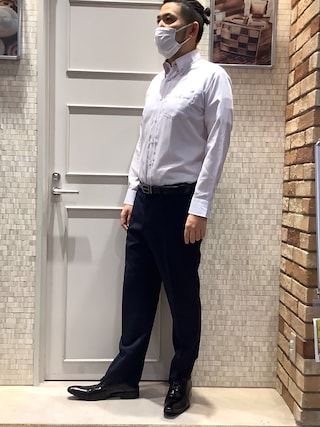 ネイビーシャツの着こなしシャツの専門店 ozieオジエ