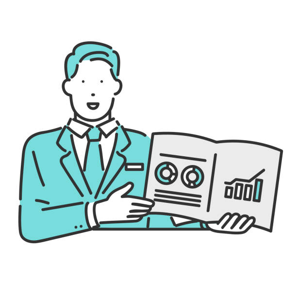 怪しいセールスマンのイラストフリーイラスト素材 変な絵.net