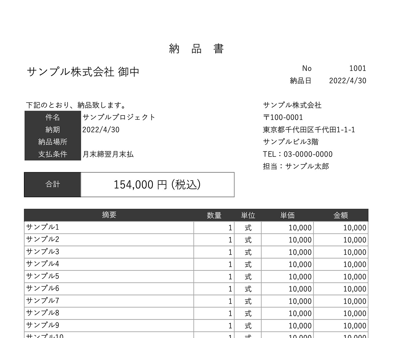 製品仕様書の雛形書き方・Excel作成の2種が無料ダウンロード