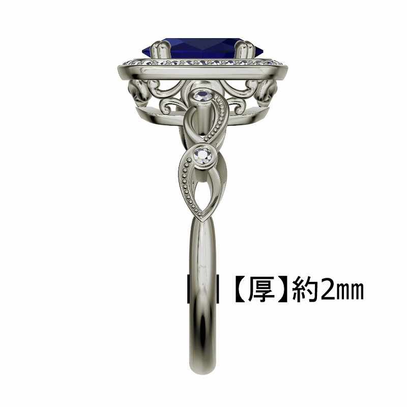 古い南洋真珠リングのリフォーム青山宝飾 パーソナルジュエラー青山陽子