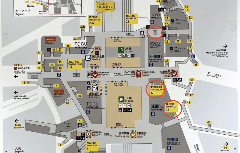 池袋の全身脱毛サロン ミュゼプラチナム