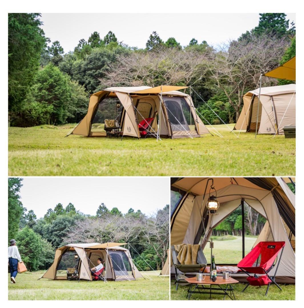 最新テント ogawaアポロンＴＣ張ってみました。最新レビュー 設営&撤収編