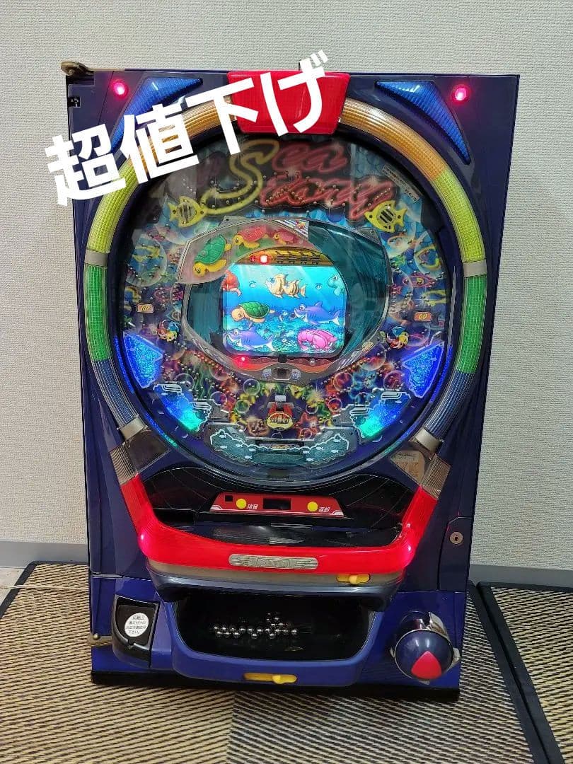 P大海物語5 オスイチ１回転から波が !!? 『ビワコvs海の魔物』500円の激闘が今、始まります !!!!! 波物語 74パチンコ実戦海物語