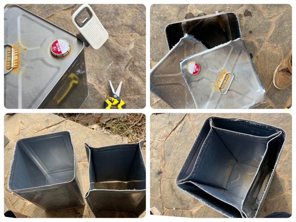 アウトドアへ全力疾走:一斗缶薪ストーブへの道 ～試行錯誤の自作薪ストーブ～