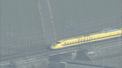 1月に引退した点検車両「ドクターイエロー」 JR東海提供- ドクターイエローに触ろう 6月7日、名古屋でイベント -写真・画像 1 1西日本新聞me