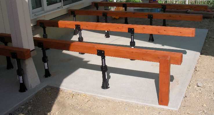 初心者必見 ウッドデッキの基礎作り！簡単にできるDIY方法もウッドデッキ材通販サイトmock re: