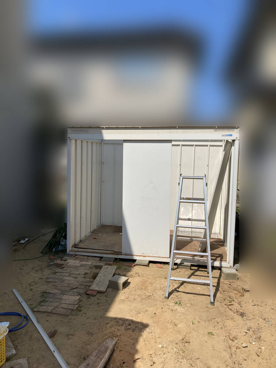 GWのDIYに❗解体した物置