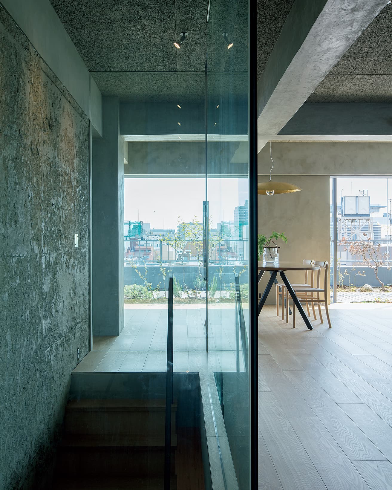 50㎡未満の建築家自宅リノベーション狭くても快適に過ごせる、置き家具のない家ToKoSie ー トコシエ