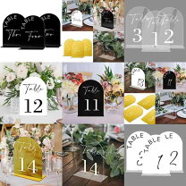 100均 トレーシングペーパーの簡単手作り「テーブルナンバー」が超おしゃれすぎた！ ウエディングDIY④MIRAISIYAミライシヤ