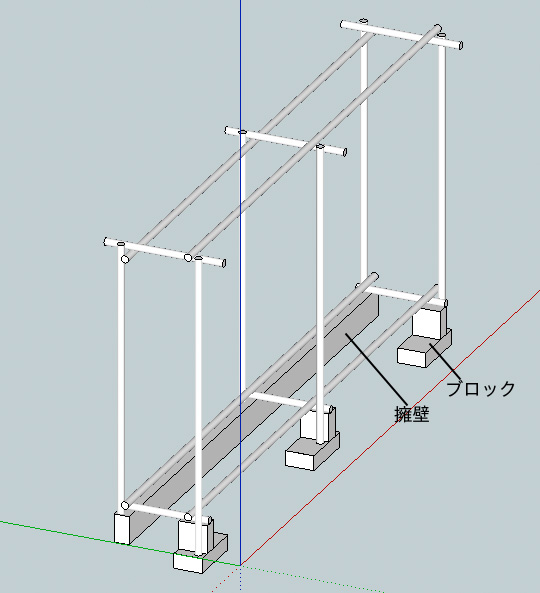 バイク小屋建てました 準備 : リトルカブ珍道中記