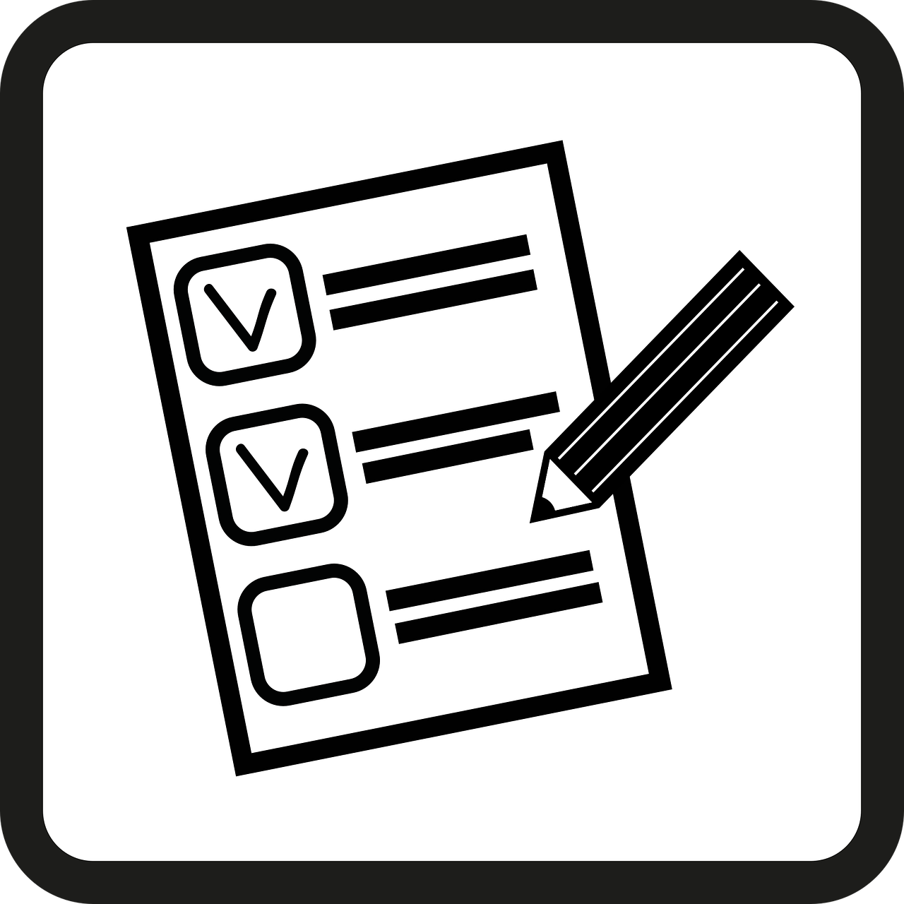 アンケート アイコンイラスト無料イラスト・フリー素材なら「イラストAC」