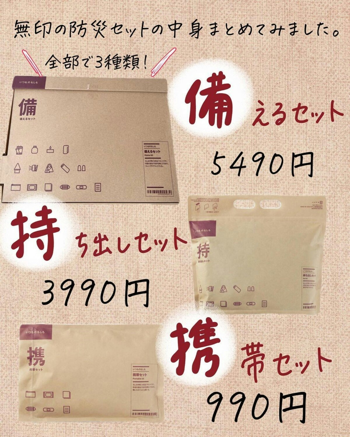 無印良品の「防災セット」を無印マニアの防災共育管理士が徹底解説！おすすめの防災グッズもご紹介CHINTAI情報局