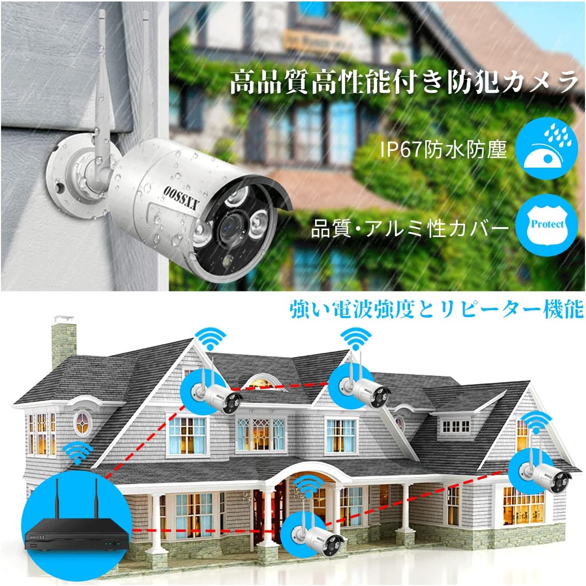 防犯カメラの設置方法 基本