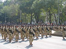 メキシコ海軍UNOPES 特殊作戦部隊 がメキシコシティでの軍事パレードのリハーサル中 : r SpecOpsArchive