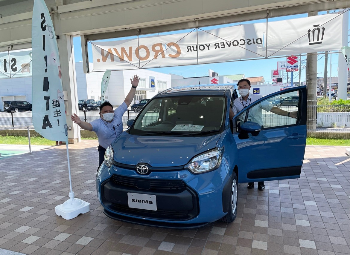 展示車到着しました‼ 新型シエンタDEBUT☆