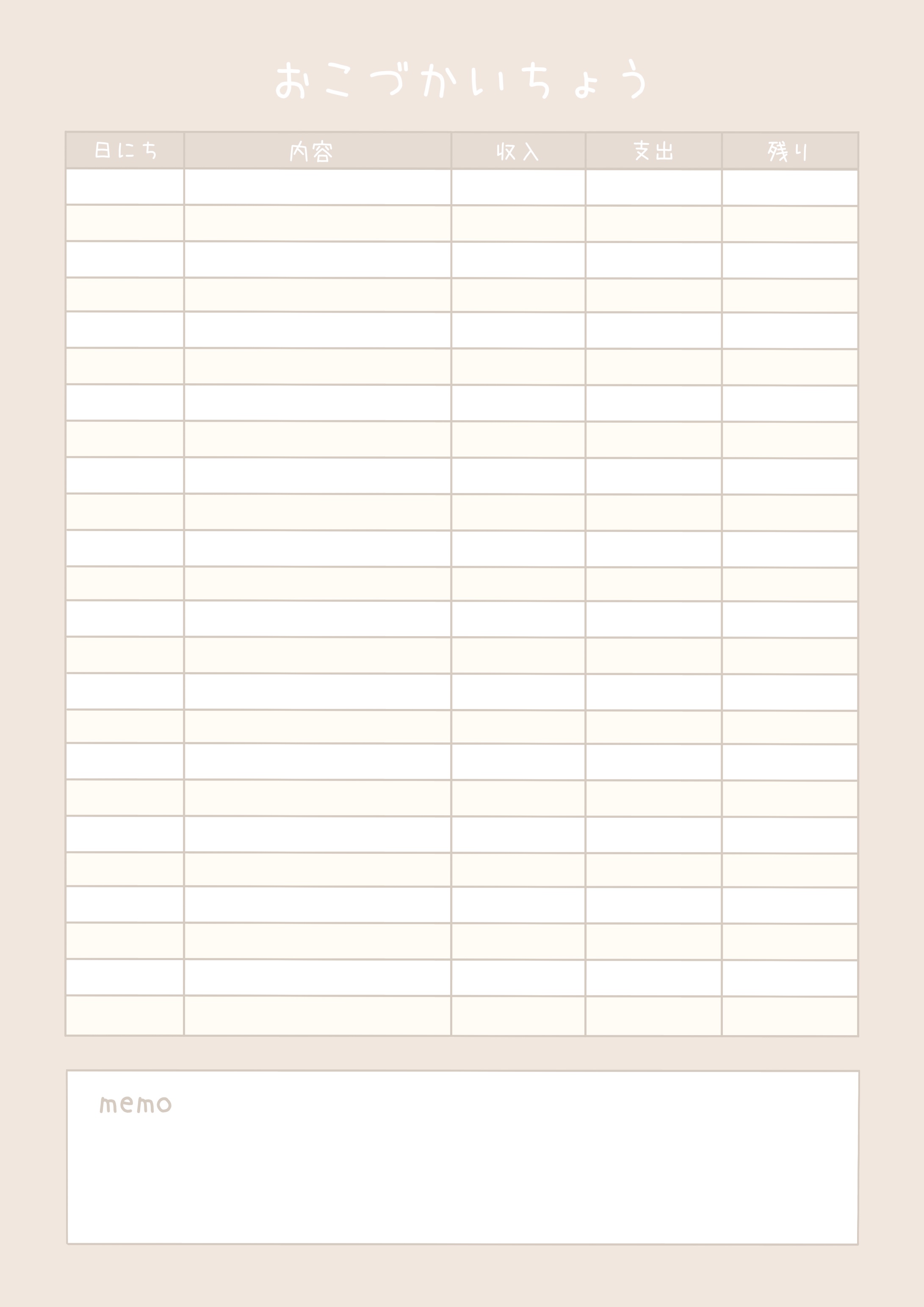 2025 最もシンプルなエクセル家計簿のテンプレート無料ダウンロード登録不要・無料ダウンロード 自分でつくれるエクセル・ライフプラン表