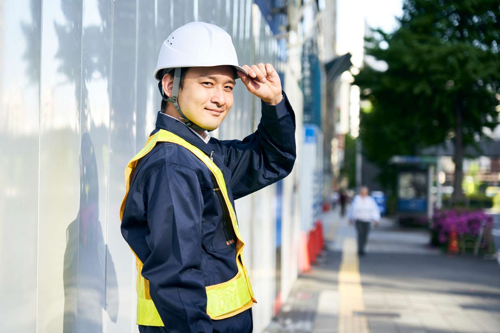 交通誘導警備員用？帽章とワッペン