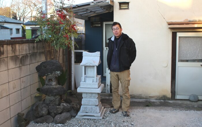 新たに石の祠 石祠 を発見 - -畑沢通信