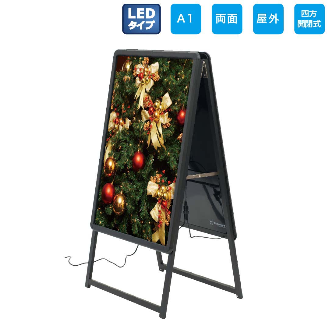 ポスターサインスタンド フロアスタンドposter sign stand floor stand 頑丈な台座サインホルダー、サインス サインホルダー卓上スタンド カード立て メニュー表 POP 広告 ディスプレイ 木製台座 縦置き 透明A4卸・仕入れサイト グッズステーション ネット販売特