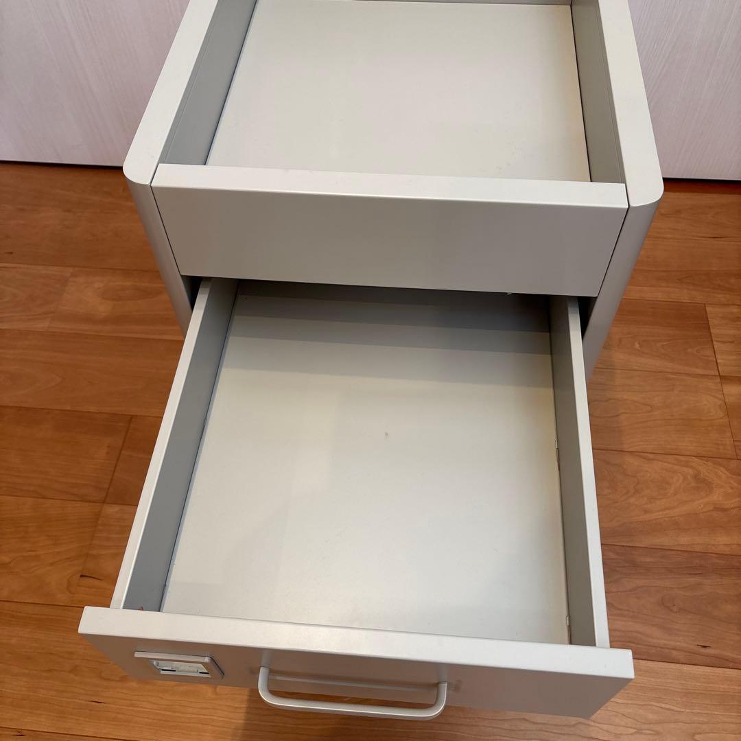 IKEA IDÅSEN イドーセン 引き出しユニット ベージュ 事務・店舗用品