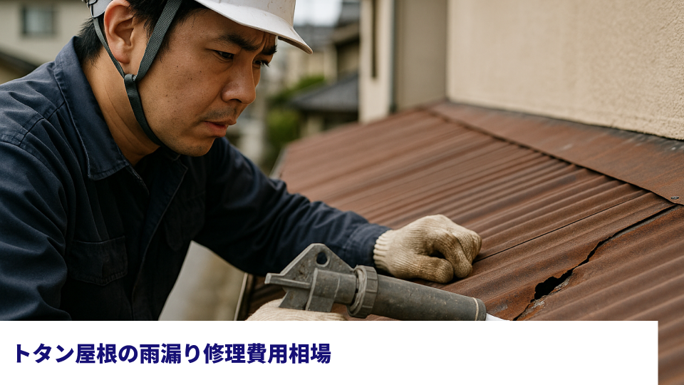 トタン屋根の修理方法について解説大阪の屋根修理・雨漏り修理は株式会社エーストラスト